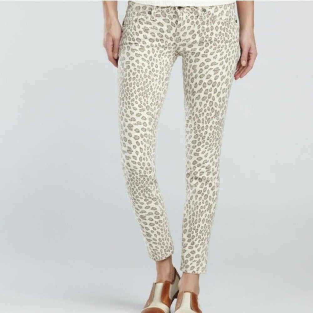 Lucky Brand Legend Leopard Print Capris